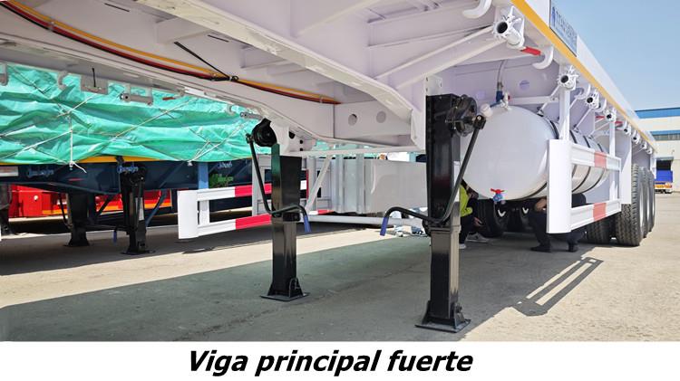 Semirremolque plataforma plana para trailer 3 ejes en venta en Santiago de Chile