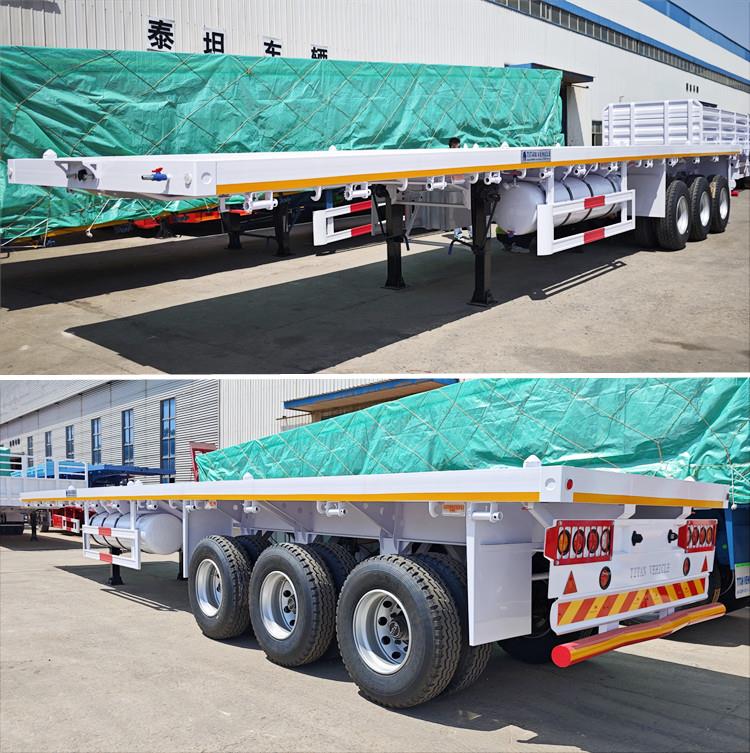 Semirremolque plataforma plana para trailer 3 ejes en venta en Santiago de Chile