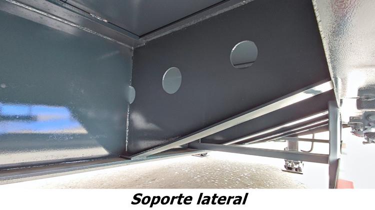 Semirremolque de plataforma cama baja en venta en Nicaragua