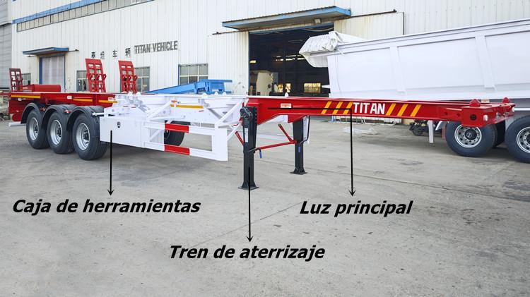 Venta de semirremolques portacontenedores nuevos en Panamá