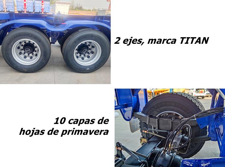 Venta de chasis para contenedores de 40 pies en Ciudad de México
