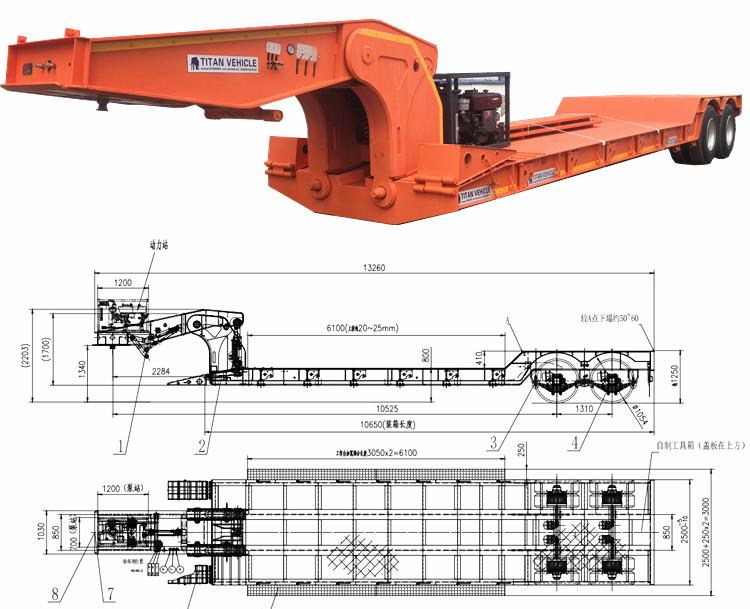 Lowboy challenger cama baja 2 ejes 30 toneladas goren eager beaver en Mexico