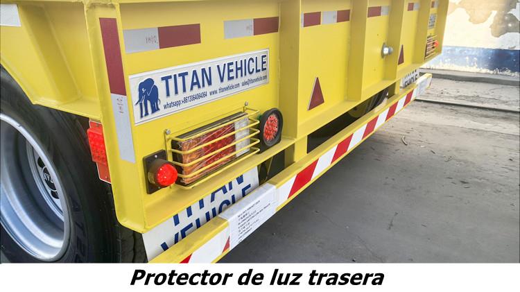 Lowboy cama baja de 4 ejes para transportar maquinaria pesada en venta en Argentina