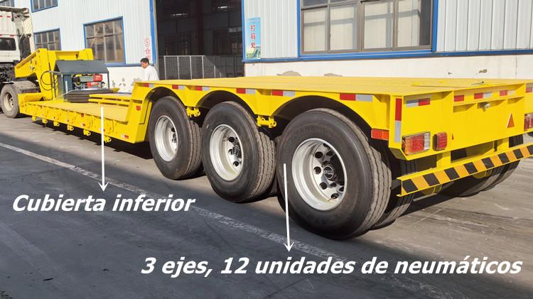 Precio de lowboy cama baja randon 3 ejes 60 toneladas en venta en Dominican