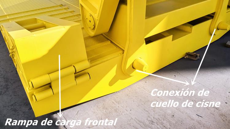 Precio de lowboy cama baja randon 3 ejes 60 toneladas en venta en Dominican