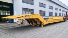 Plataforma lowboy abatible