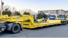 Lowboy cama baja de 4 ejes